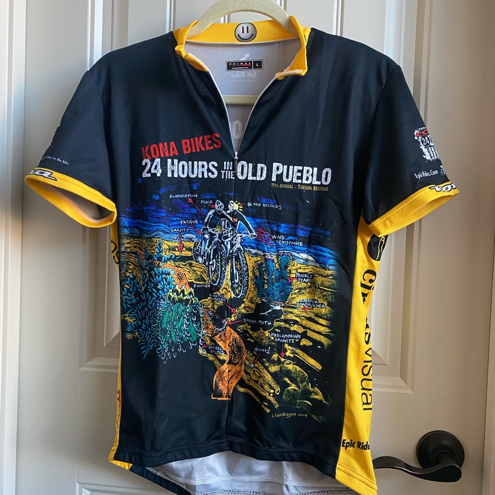 New Primal Mountain Bike Jersey L